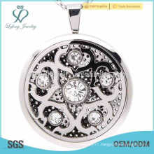 New arrival filigree cage locket pendants,solid perfume sterling silver locket pendant